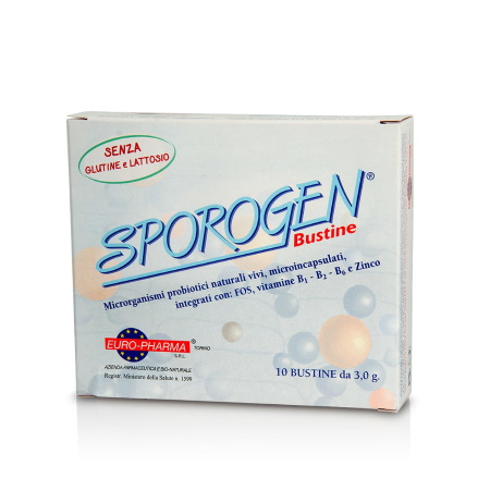 Bionat Sporogen Bustine Συμπλήρωμα Διατροφής για την Καταπολέμηση της Διάρροιας 10 φακελάκια x 3gr