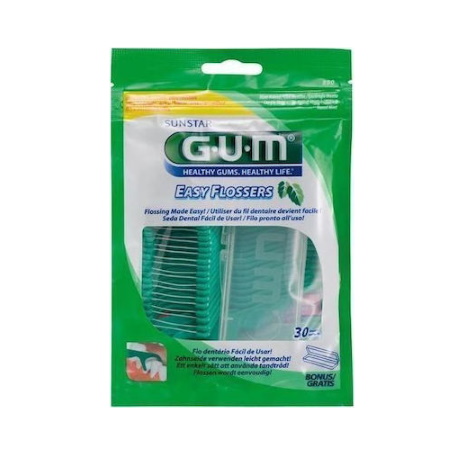 Gum Easy Flossers 890 Οδοντικό Νήμα σε Διχάλες 30τμχ