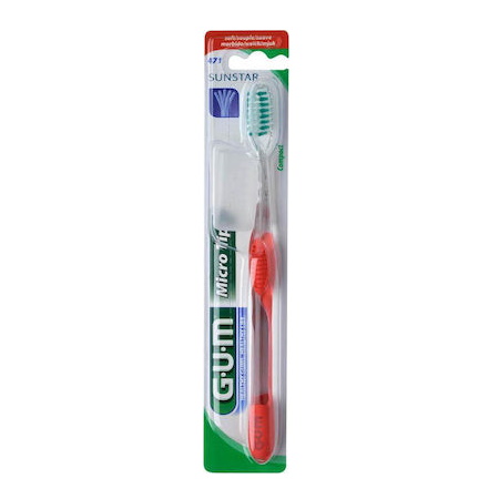 Gum 471 Micro Tip Soft Compact Οδοντόβουρτσα 1τμχ