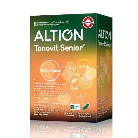 Altion Tonovit Senior Multivitamin 40caps