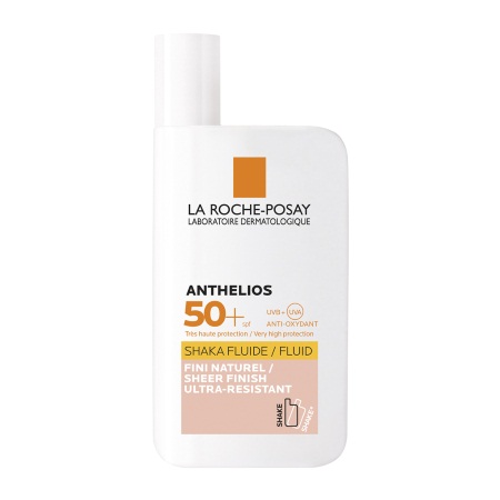 La Roche Posay Anthelios Shaka Fluid Tinted SPF50+ Αντιηλιακή Κρέμα Προσώπου με Χρώμα 50ml