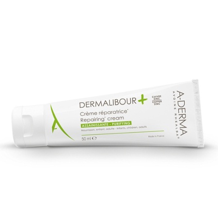 Aderma Dermalibour + Repairing Cream Κρέμα με Καταπραϋντικές και Επουλωτικές Ιδιότητες 50ml
