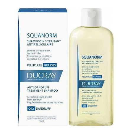 Ducray Squanorm Anti-dandruff Treatment Shampoo Oily Dandruff 200 Ml