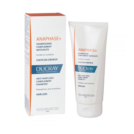 Ducray Anaphase+ Shampoo Δυναμωτικό Συμπληρωματικό Σαμπουάν κατά τις Τριχόπτωσης 200ml