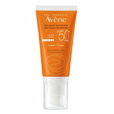 Avene Cream SPF50+ Αντιηλιακή Κρέμα Προσώπου 50ml