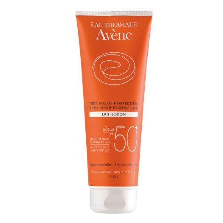 Avene Eau Thermale Lait Spf50 Αντιηλιακό Γαλάκτωμα Σώματος Για Το Ευαίσθητο Δέρμα 250ml