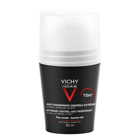 Vichy Homme Αποσμητικό κατά της Εφίδρωσης-72 Ωρες Προστασία 50ml
