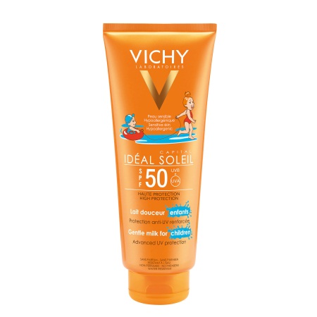 Vichy Ideal Soleil Lait Douceur Enfants SPF 50+ Παιδικό Αντιηλιακό Γαλάκτωμα για Πρόσωπο & Σώμα 300ml