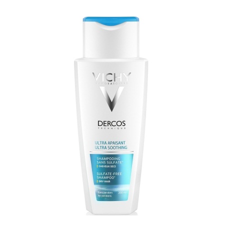 Vichy Dercos Technique Ultra Soothing Καταπραϋντικό Σαμπουάν για Ξηρά Μαλλιά 200ml