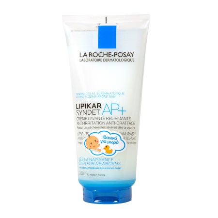 La Roche Posay Lipikar Syndet AP+ Κρέμα Καθαρισμού Σώματος για Πολύ Ξηρό Δέρμα με Τάση Ατοπίας 200ml