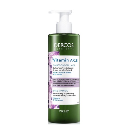Vichy Dercos Nutrients Vitamin A.c.e. Σαμπουάν για Θαμπά Μαλλιά 250ml