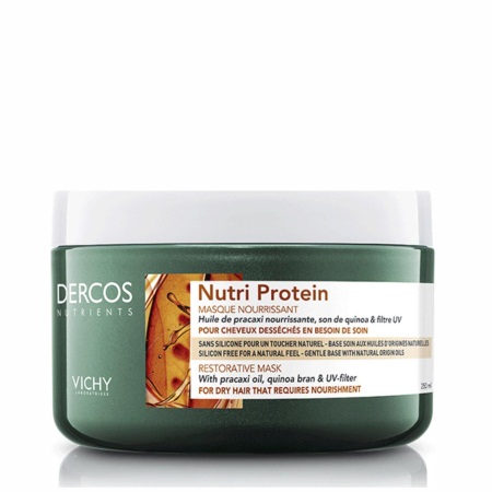 Vichy Dercos Nutri Protein Restorative Mask Θρεπτική Μάσκα Αναδόμησης για Ξηρά Μαλλιά 250ml