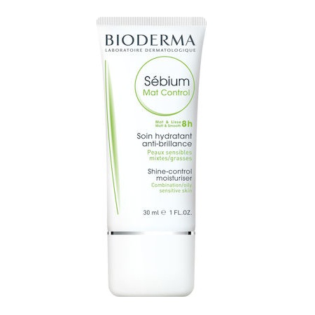 Bioderma Sebium Mat Control Κρέμα Προσώπου για Ματ Αποτέλεσμα για Μικτές και Λιπαρές Επιδερμίδες 30ml