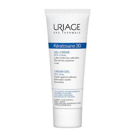 Uriage  Eau Thermale Keratosane 30 Gel Creme Τζελ Κρέμα για το Τραχύ Δέρμα 75ml
