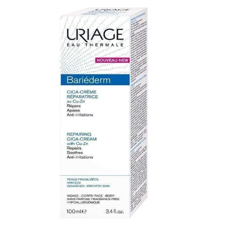 Uriage Bariederm Cica Cream Επανορθωτική Κρέμα για Ευαίσθητες Επιδερμίδες 100ml