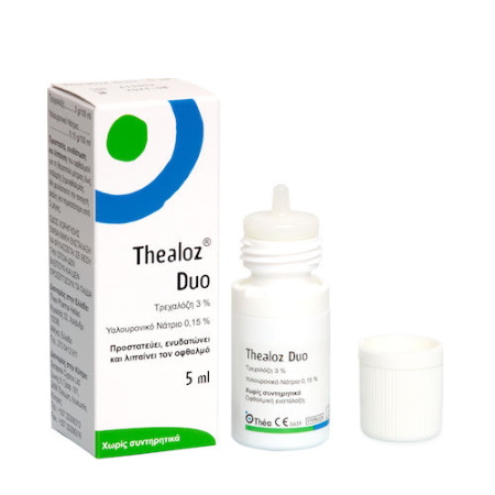 Thealoz Duo Λιπαντικό & Αναπλαστικό Οφθαλμικό Κολλύριο 10ml