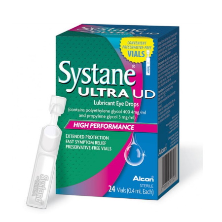 Systane Ultra Λιπαντικές Οφθαλμικές Σταγόνες 30 φιαλίδια των 0.7ml