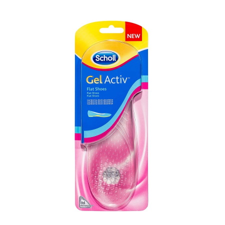 Dr. Scholl GelActiv Everyday Flat Shoes Γυναικείοι Ανατομικοί Πάτοι για Παπούτσια χωρίς τακούνι (No. 35-40,5) 2τμχ