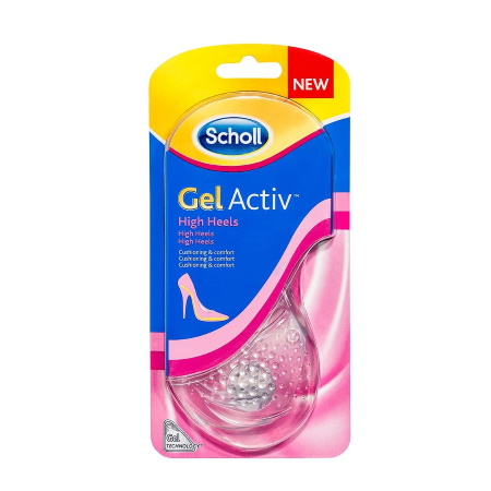 Dr. Scholl GelActiv Extreme Heels Γυναικείοι Ανατομικοί Πάτοι για Ψηλοτάκουνα Παπούτσια (No. 35-40,5) 2τμχ