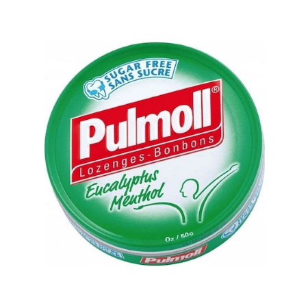 Pulmoll Παστίλιες με Ευκάλυπτος & Μενθόλη 45gr
