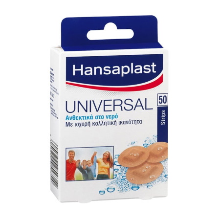 Hansaplast Universal Επίθεμα Ανθεκτικό στο Νερό 50 τμχ