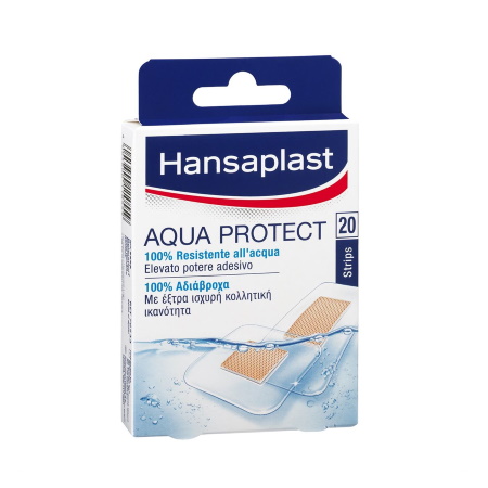 Hansaplast Επιθέματα Aqua Protect - 100% αδιάβροχα 20τμχ
