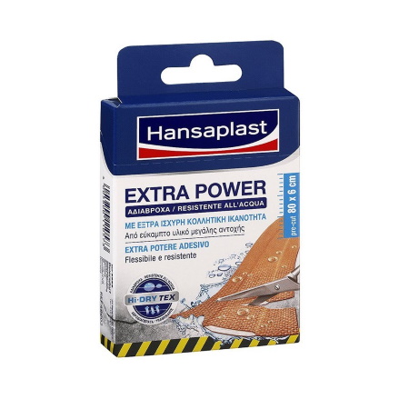 Hansaplast Επιθέματα Extra Power Αδιάβροχα 80x6cm