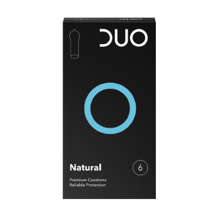 Duo Natural Προφυλακτικό Υψηλής Ποιότητας 6 τεμάχια
