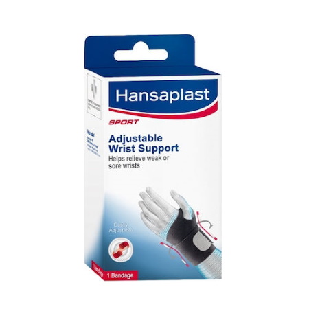 Hansaplast Sport ρυθμιζόμενο Περικάρπιο Adjustable Wrist Support One Size