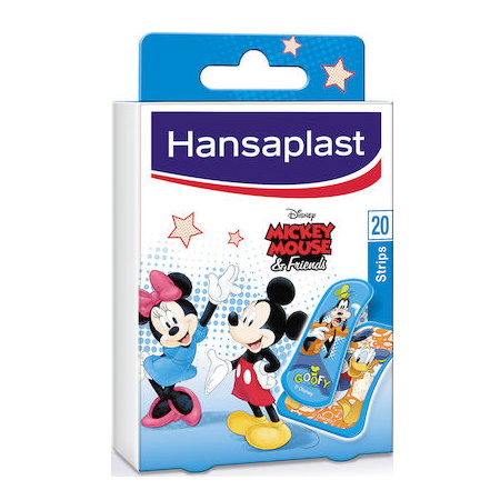 Hansaplast Mickey & Friends Αυτοκόλλητα Επίθεμα για παιδιά 20τμχ