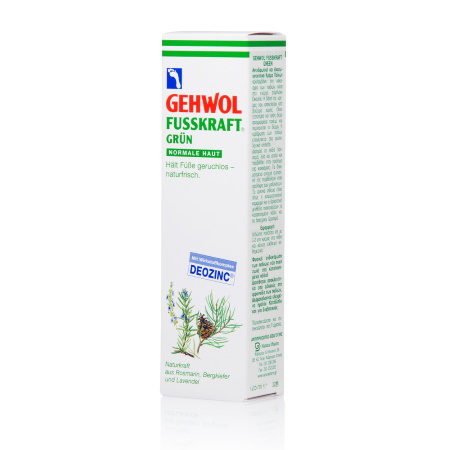 Gehwol Fusskraft Green Αντιιδρωτική Κρέμα Ποδιών 125ml