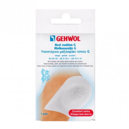 Gehwol Heel Cushion G Υποπτέρνιο Μαξιλαράκι Τύπου G Large 1 Ζευγάρι