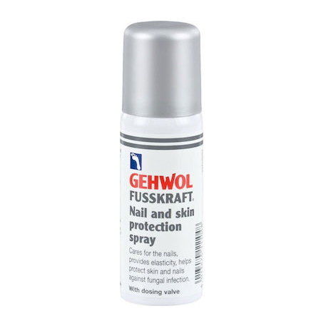 Gehwol Fusskraft Nail & Skin Protection Spray Προστατευτικό Αντιμυκητισιακό Σπρέι Νυχιών & Δέρματος με Πανθενόλη & Βιταμίνη Ε 50ml