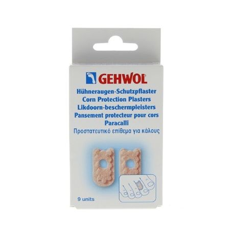 Gehwol Corn Protection Plasters Αυτοκόλλητα προστατευτικά επικαλύμματα για κάλους 9τμχ