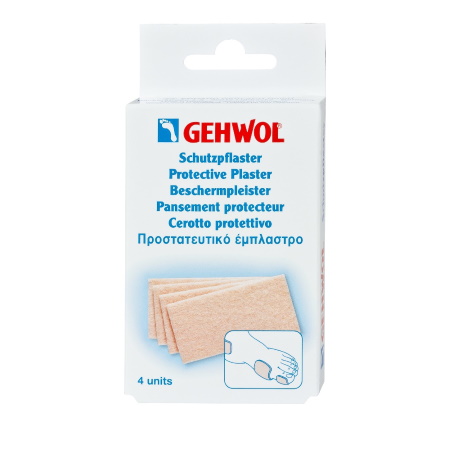 Gehwol Protective Plaster Thick Παχύ Προστατευτικό Έμπλαστρο 4 τεμάχια