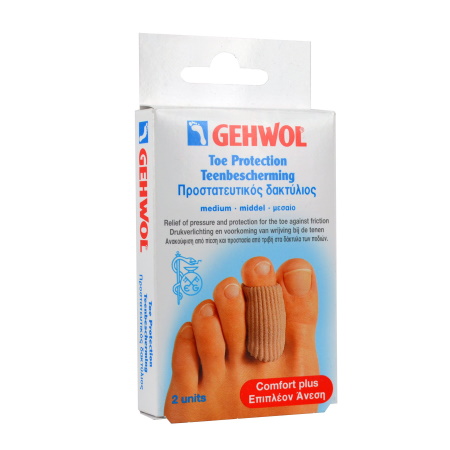Gehwol Toe Protection Cap Προστατευτικός δακτύλιος Μεσαίου μεγέθους 2τμχ