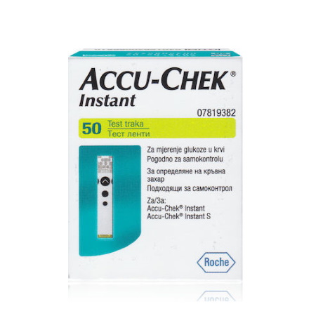 Roche Accu-Chek Instant 50 Ταινίες Μέτρησης Σακχάρου