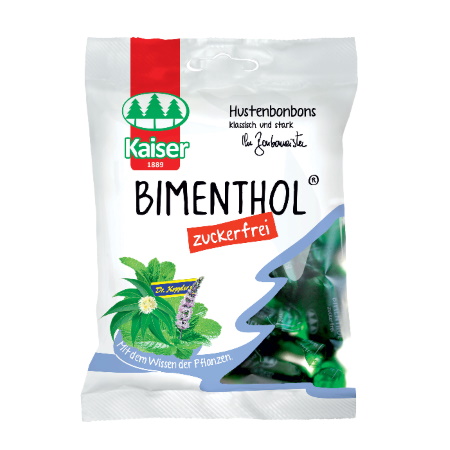 Kaiser Bimenthol Καραμέλες για το Λαιμό με Μέντα & Ευκάλυπτο 60gr