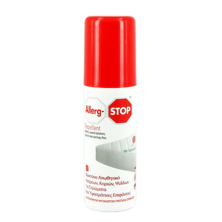 Allerg-stop Απωθητικό Σπρέι Ακάρεων Κοριών & Ψύλλων με πολλαπλές εφαρμογές 100ml
