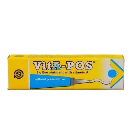 Vita-Pos Οφθαλμική Αλοιφή με βιταμίνη Α 5gr