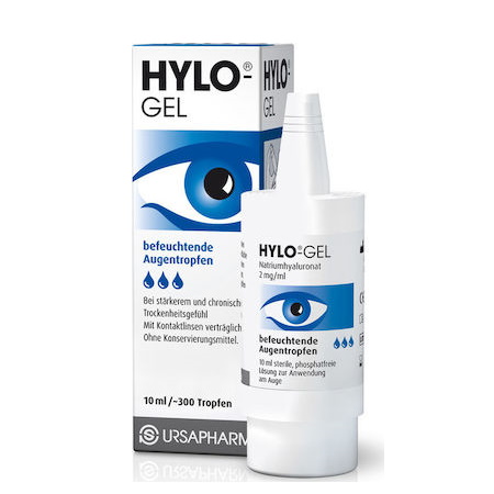 Ursapharm Hylo-gel 10ml Λιπαντικές Οφθαλμικές Σταγόνες