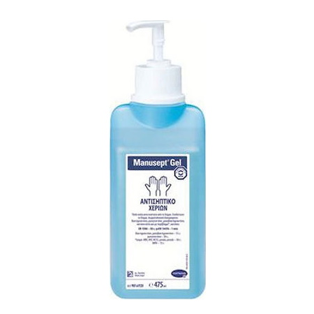 Hartmann Manusept Gel Αντισηπτικό Χεριών με Αντλία 475ml