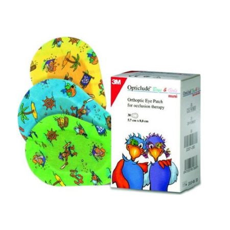 3M Opticlude Boys And Girls Maxi Οφθαλμικά Επιθέματα για Παιδιά 20 τεμάχια