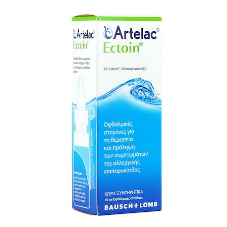 Bausch & Lomb Artelac Ectoin Οφθαλμικές Σταγόνες 10ml