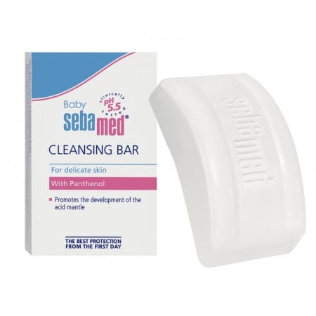 Sebamed Baby Cleansing Bar Μπάρα Καθαρισμού Για Μωρά 100gr