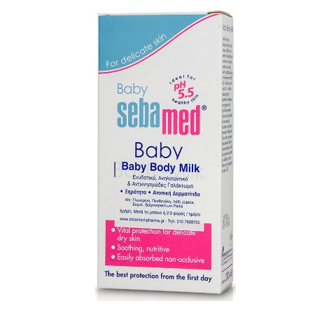 Sebamed Baby Body Milk Γαλάκτωμα Σώματος για Βρέφη και Παιδιά 200ml