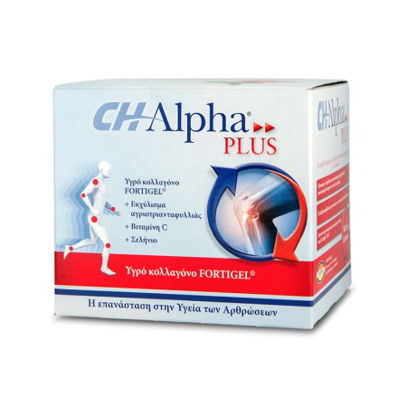 VivaPharm CH Alpha Plus Fortigel Υδρολυμένο Πόσιμο Κολλαγόνο 30 Φιαλίδια των 25ml