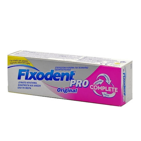 Fixodent Pro Regular Στερεωτική Κρέμα για Τεχνητές Οδοντοστοιχίες 47gr