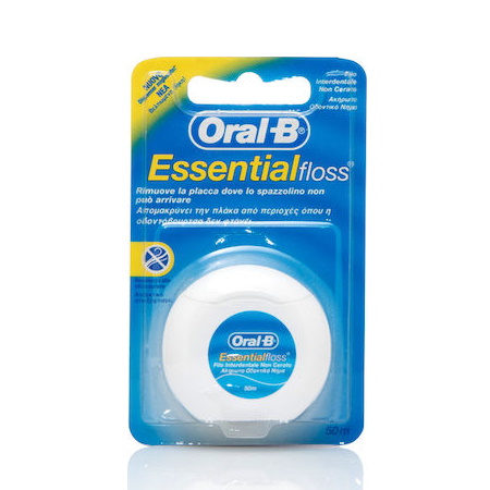 Oral-B Essential Floss Ακήρωτο Οδοντικό Νήμα 50m