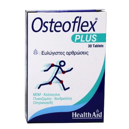 Health Aid Osteoflex Plus Συμπλήρωμα Διατροφής για την Υγεία Αρθρώσεων, Ιστών & Συνδέσμων 30 ταμπλέτες